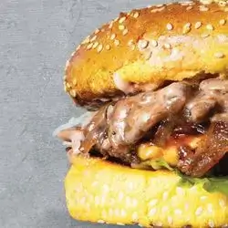 Swiss Mushroom Burger