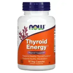 Now Foods, Thyroid Energy, 90 Vegetarian Capsules