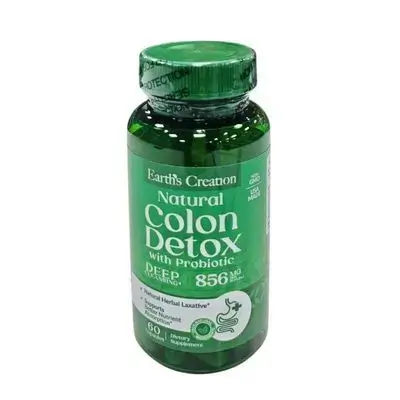 Earth's creation colon detox with probiotic 100's