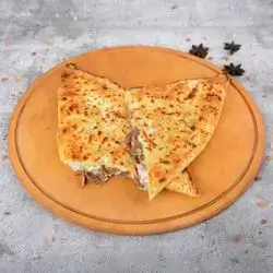 Cheese And Meat Gass Saj