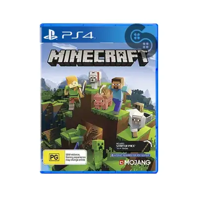 the Minecraft Starter Collection for the PlayStation 4(Used)