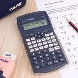 MİLAN Blister scientific calculator M-240 ,blue