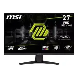 MSI MAG 274F 27″ Rapid IPS Gaming Monitor – Full HD (FHD), 200 Hz, 0.5ms
