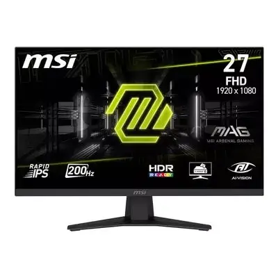 MSI MAG 274F 27″ Rapid IPS Gaming Monitor – Full HD (FHD), 200 Hz, 0.5ms