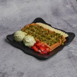 Pistachio Waffle