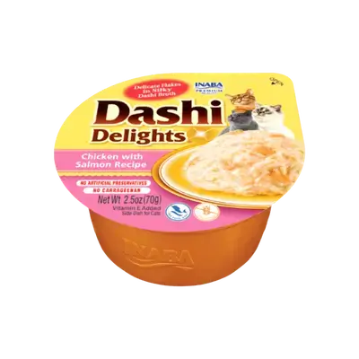Inaba - Dashi Delights - Chicken with Salmon 70g