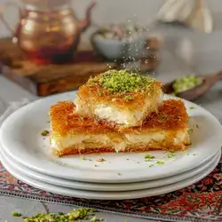 Kunafa With Cream