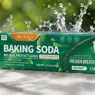 BIOAQUA Baking Soda Relieve Protect Gums Toothpaste