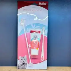 Bioline Dental Hygiene Set For Cats