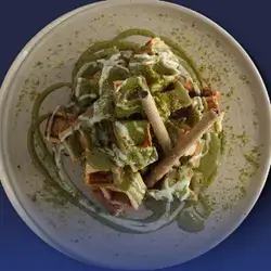 Pistachio Waffle