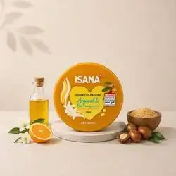 isana sugar oil scrub
