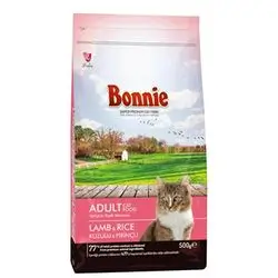 Bonnie Adult Dry Cat Food - Lamb and Rice