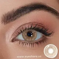 Eyeshare Lenses - Seattle Brown 14.5mm 1 Pair | 1 Year