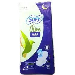 Sofy Overnight Women's Pads (26 Count)