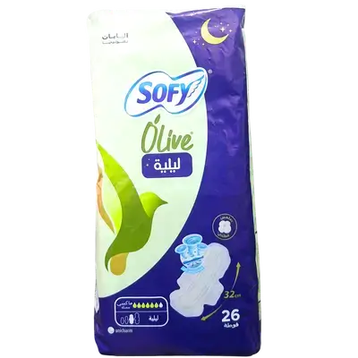 Sofy Overnight Women's Pads (26 Count)