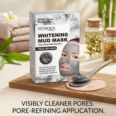 BIOAQUA Whitening Mud Mask Dead Sea Mud – 8g x 10pcs