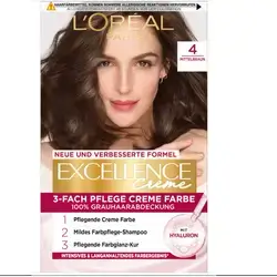 LOREAL PARIS EXCELLENCE Creme 4 Medium Brown