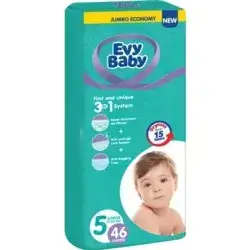 ايفى بيبى رقم5  46حفاض