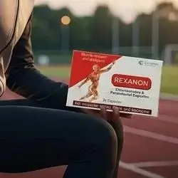 REXANON (Chlorzoxazone & Paracetamol Capsules)20 Capsules
