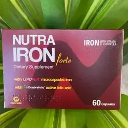 Nutra Iron forte dietary supplement 60 capsul