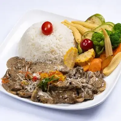 Beef in Truffle sauce