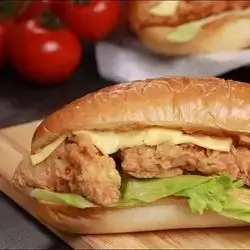 Cheese Crispy Chicken Sandwich