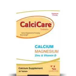 Calcicare tablets (calcium,magnesium,zinc & vitamin D)
