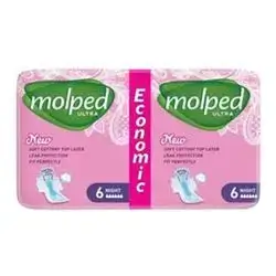 Molped Wom Pads Extra Long X12
