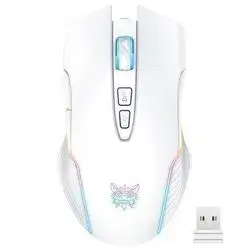 ONIKUMA CW905 Wireless Gaming Mouse with 2.4GHz USB Connection, RGB Lighting, and 3600 DPI