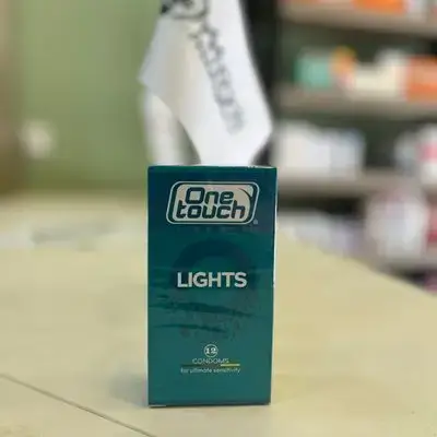 One touch LIGHTS 12 Condoms for ultimate sensitivity