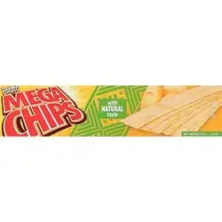 Mega Chips Salt Flavor Potato Chips, 50g