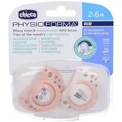 Chicco Physioforma Air Pacifier 0% Bpa 2-6 M