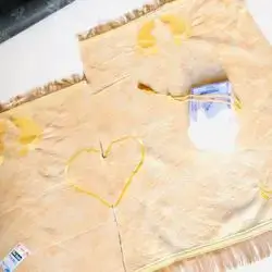 Type Of Fabric Leather Blanket Pattern With Desired Name