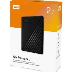 WD My Passport Portable Hard Drive 2TB