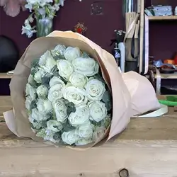 White Rose Bouquet