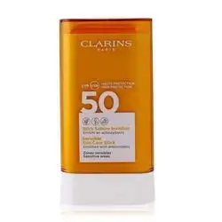 Clarins Invisible Sun Care Stick SPF 50 High Protection for Sensitive Areas