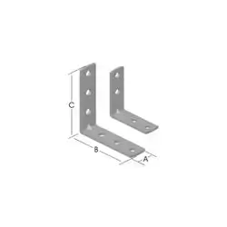 Round Head Profile Angle 90° 20X55X55