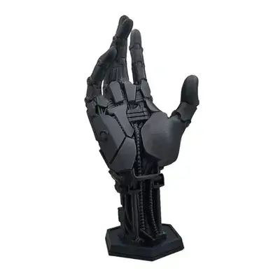 الألعاب حامل سايبربانك ثلاثي الأبعاد - PS5/Xbox لـ التحكم حامل الروبوت يد الخيال علميHand Controller Stand