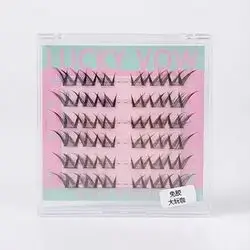 lashes; requires no glue and no remover