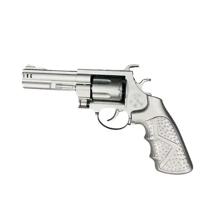 Metal Gun Design Large Size Windproof Lighter – Random Color