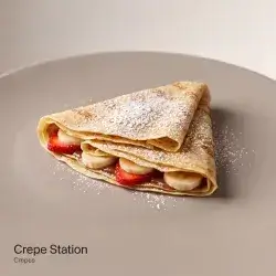 Strawberry and Banana Crepe