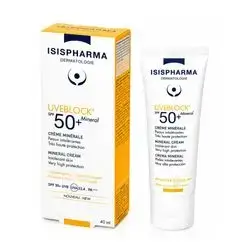 ISISPHARMA Uveblock SPF 50+ Mineral Cream 40 mL