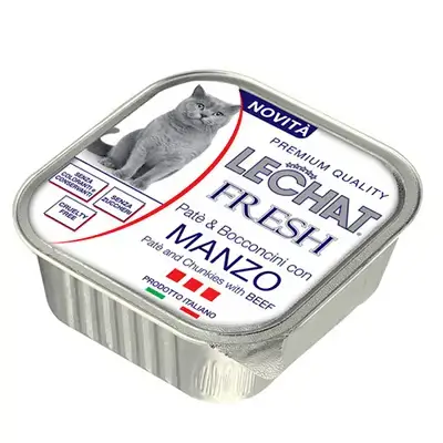 Lechat Fresh With Beef 100g - 2484