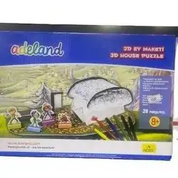 3D House Puzzle