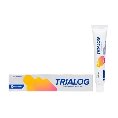 Trialog (Triamcinolone Acetonied) Dental Paste 15g _ Ultra Medica