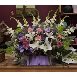 Large Mixed Flower Box Arrangement