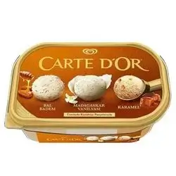 Algida Carte Dor Classic Bal Badem Madagaskar Vanilyası Karamel 454g