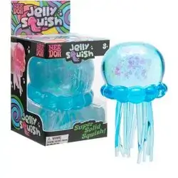 Nee-Doh Jelly Squish Krakin Medium Sensory Toy (Random Color Selection)