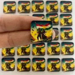 Metal Sticker – Kurdistan