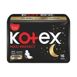 Kotex Maxi Protect Night 16 Pads _ Kimberly-Clark